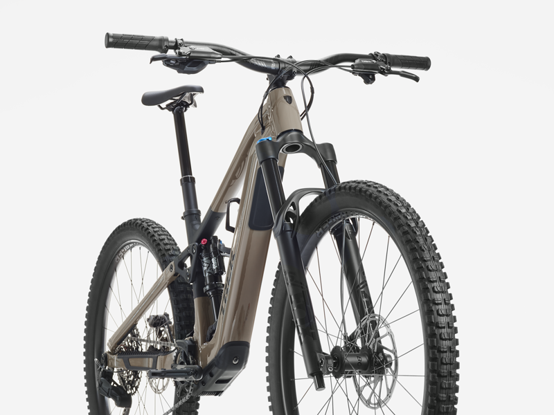 Trek Fuel+ EX 8 eMountain Bike in Wild Mushroom/Trek Black-3