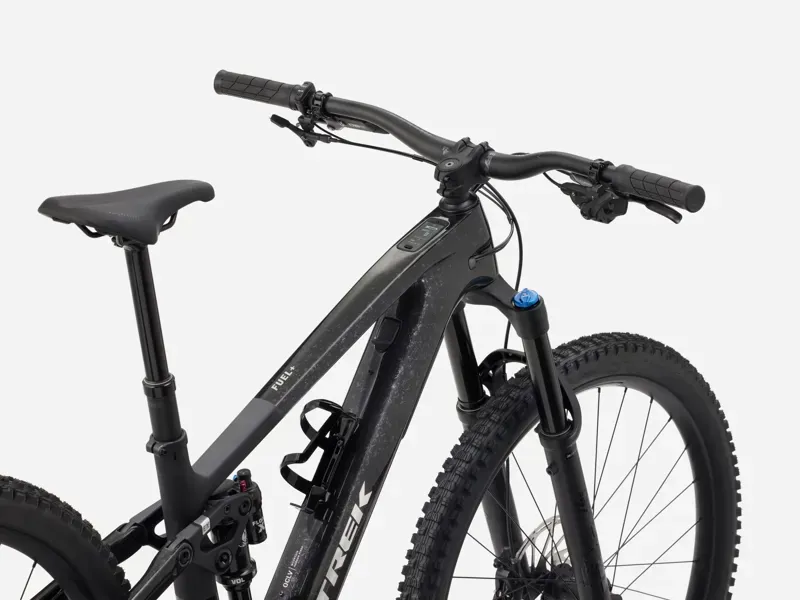 Trek Fuel+ EX 9.7 Gen 2 eMountain Bike in Carbon Smoke/Lithium Grey Marble-2