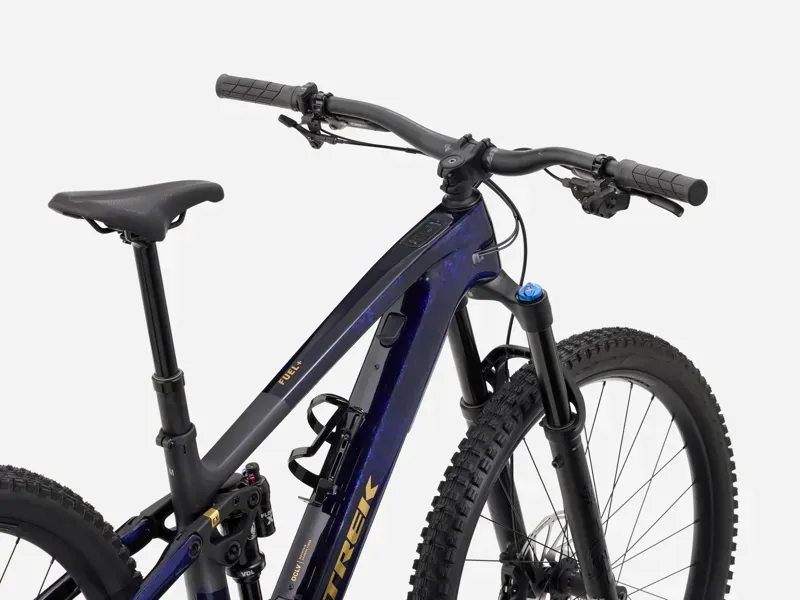 Trek Fuel+ EX 9.7 Gen 2 eMountain Bike in Gloss Navy Smoke/Matte Trek Black-2