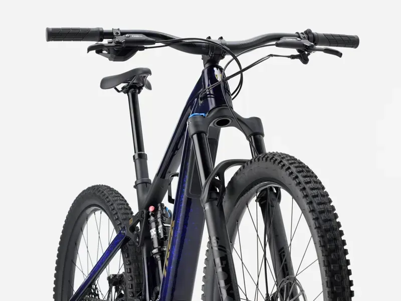Trek Fuel+ EX 9.7 Gen 2 eMountain Bike in Gloss Navy Smoke/Matte Trek Black-3