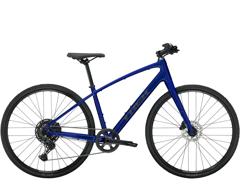 Trek FX 3 Road Bike In Hex Blue