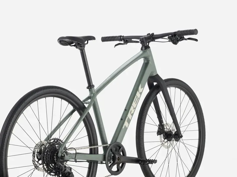 Trek FX Sport AL 3 Hybrid Bike in Keswick Green-1
