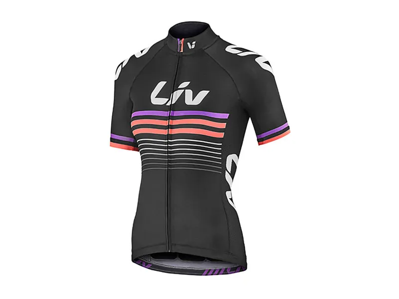 2020 Liv Race Day Short Sleeve Jersey in Black