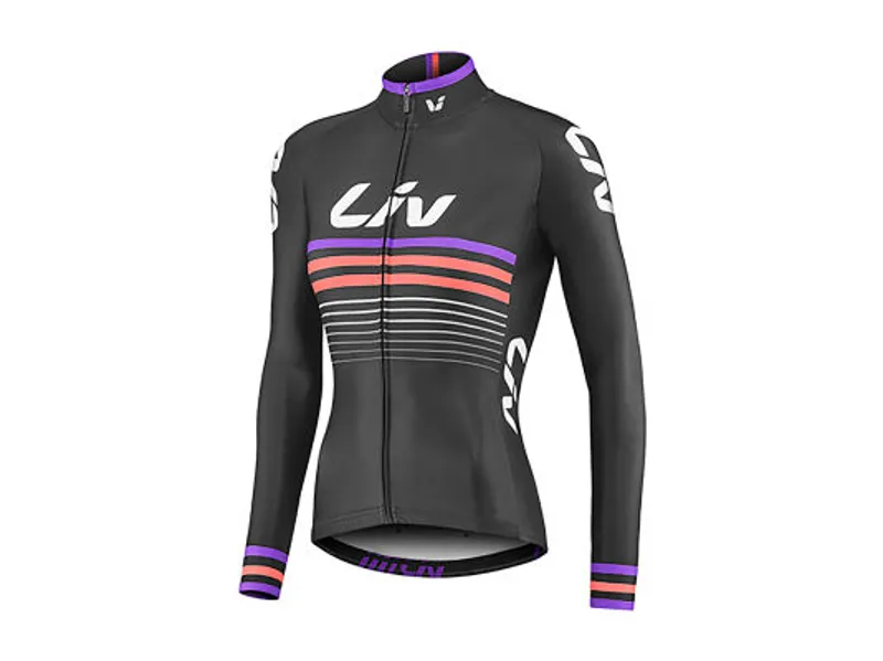 2020 Liv Race Day Mid-Thermal Jersey in Black