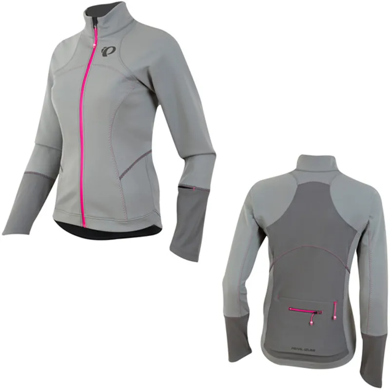 Pearl Izumi Elite Softshell Womens Jacket in Grey