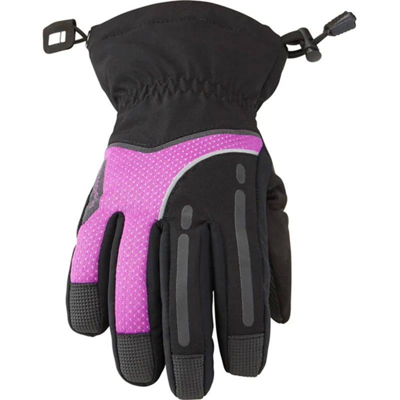 Madison Stellar Womens Glove in Black/Purple