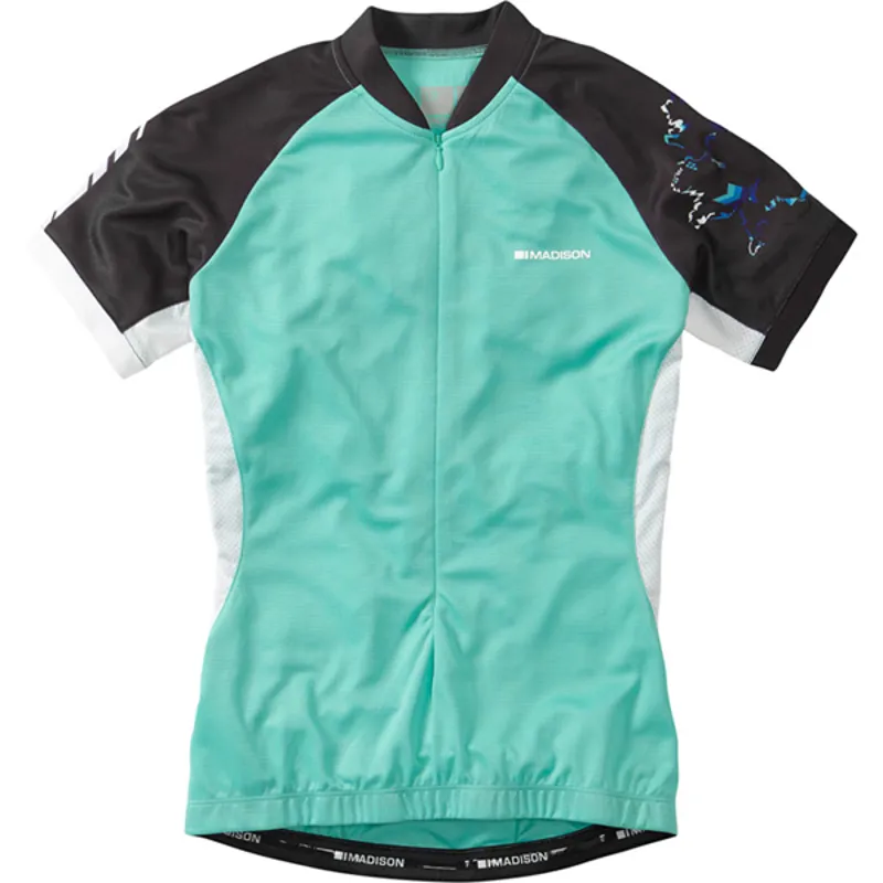 Madison Womens Keirin Short Sleeve Jersey in Green