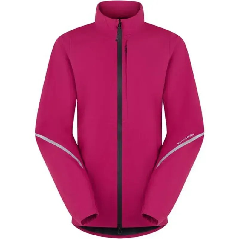Madison Freewheel Women's Waterproof Jacket In Magenta Pink