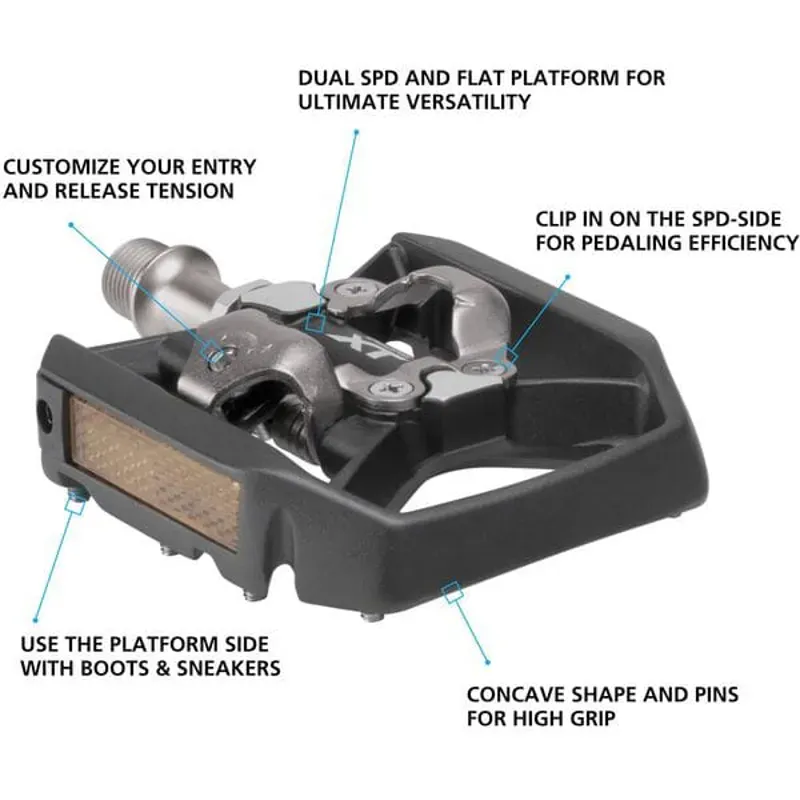 Shimano XT SPD Pedals T8000-1