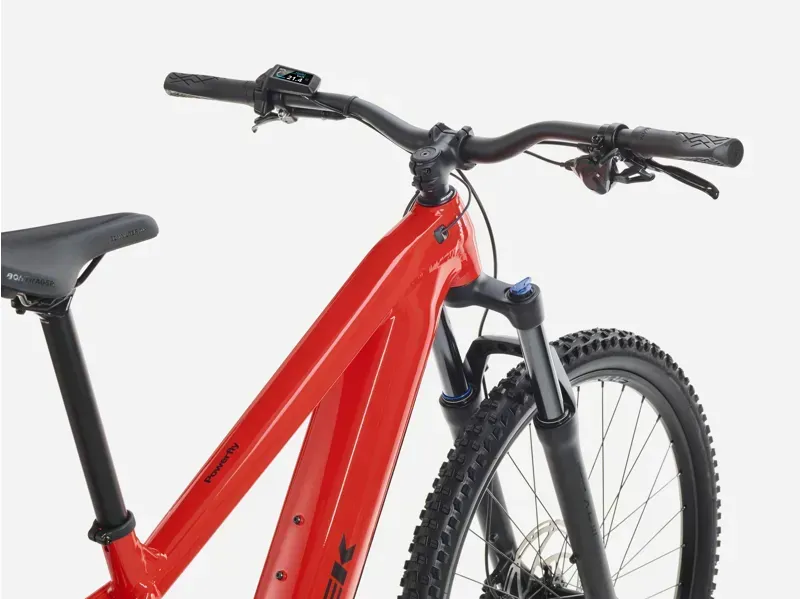 Trek Powerfly+ 4 800Wh Gen 5 eMountain Bike in Radioactive Red/Black-2