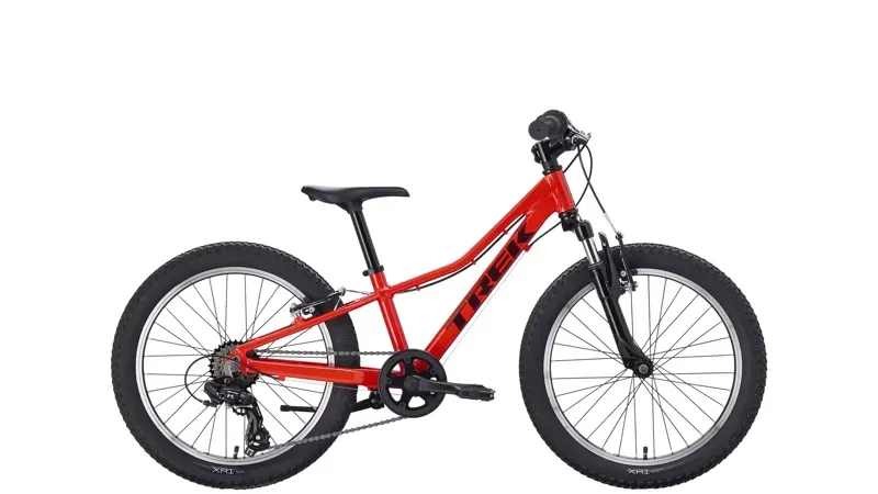 Trek Precaliber 20 7-Speed Kids Bike in Radioactive Red