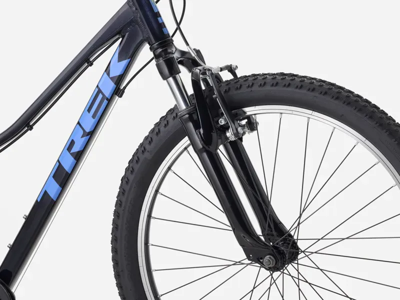 Trek Precaliber 24in Suspension Kids Hybrid Bike in Marianas Blue-5