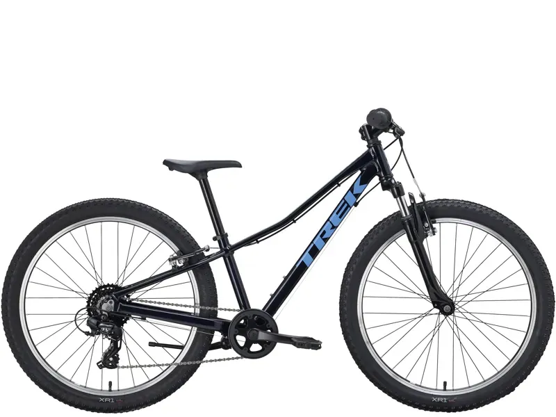 Trek Precaliber 24in Suspension Kids Hybrid Bike in Marianas Blue