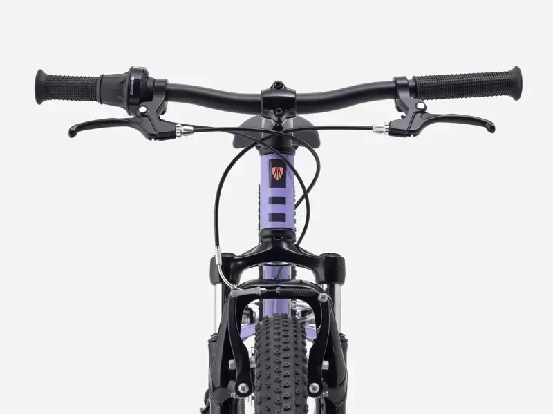 Trek Precaliber 24in Suspension Kids Hybrid Bike in Lavender Haze-4