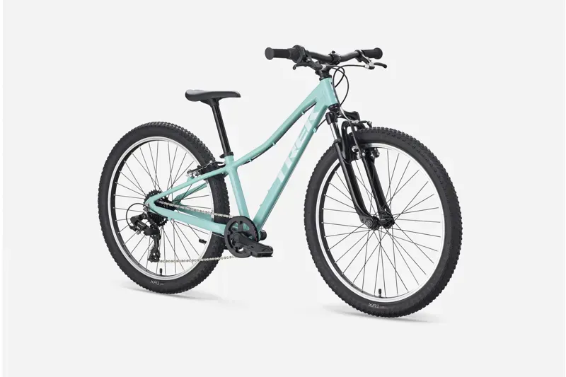 Trek Precaliber 24in Suspension Kids Hybrid Bike in Blue Sage-1