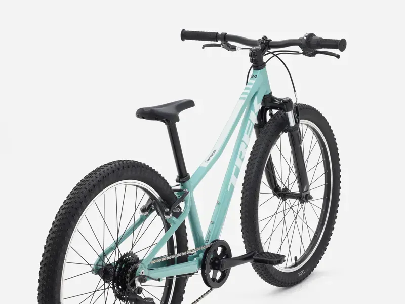 Trek Precaliber 24in Suspension Kids Hybrid Bike in Blue Sage-2