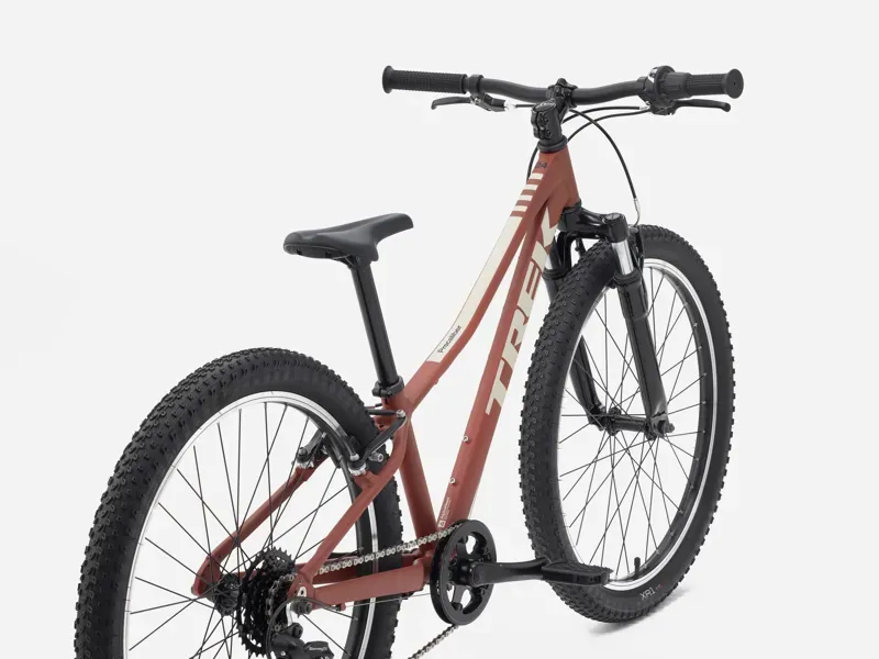 Trek Precaliber 24in Suspension Kids Hybrid Bike in Sedona Red-2