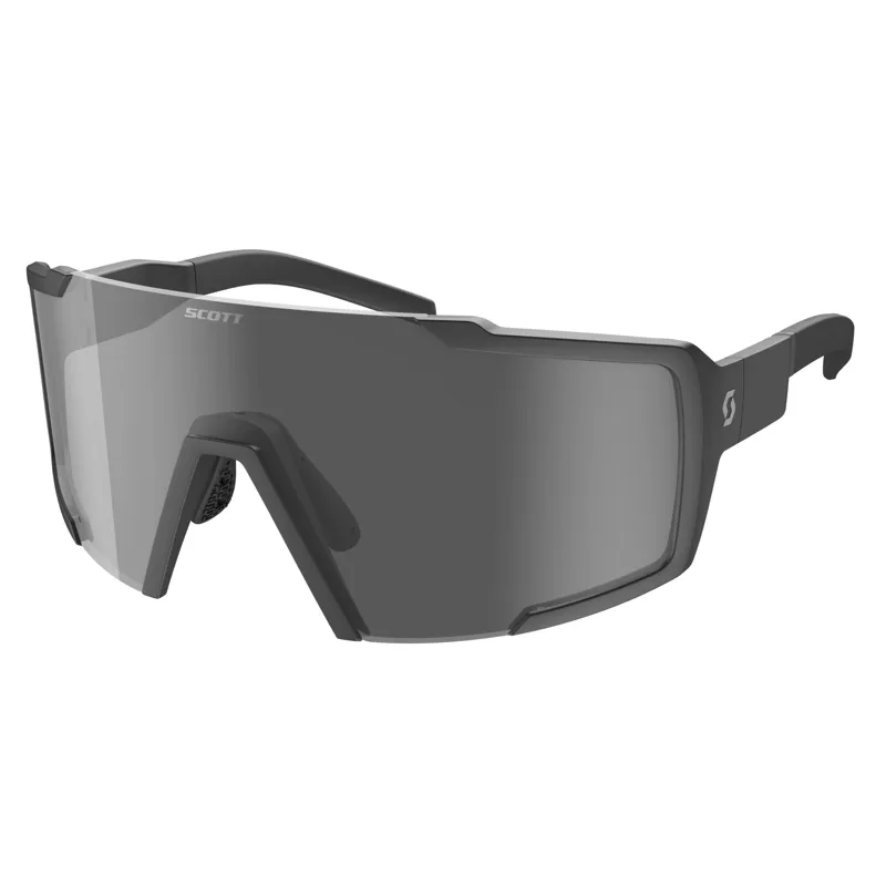 Scott Shield Glasses in Matt Black