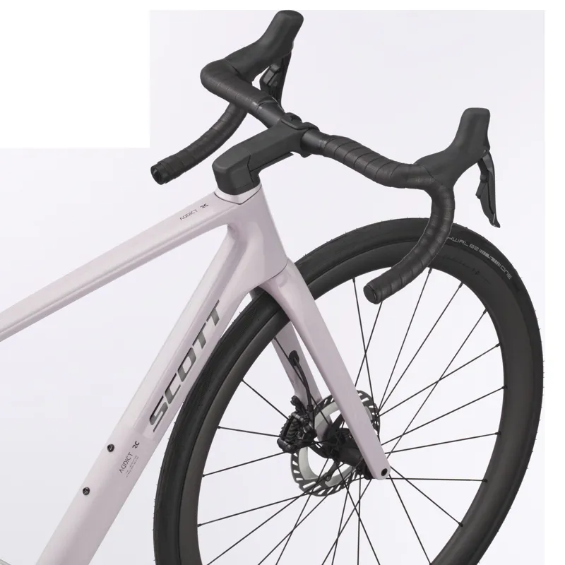 Scott Addict RC 20 Road Bike in Hushed Pink-4