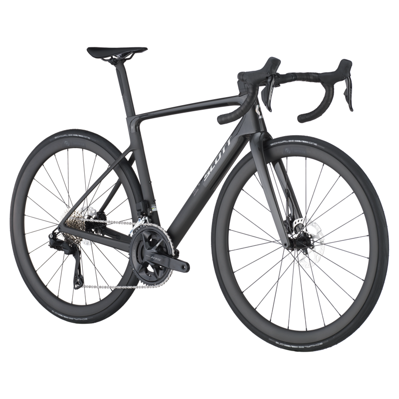 Scott Addict RC 30 Road Bike in Carbon Black-1