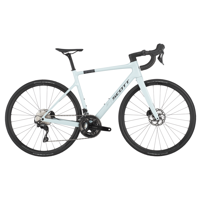 Scott Addict 50 Carbon Fibre Road Bike in Grey