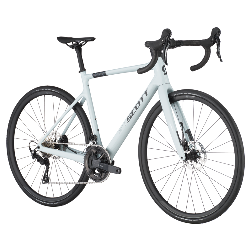 Scott Addict 50 Carbon Fibre Road Bike in Grey-1