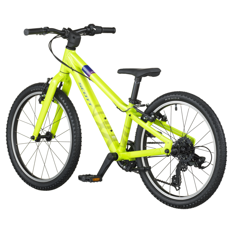 Scott Contrail 200 Kids Bike In Sulphur Green-2