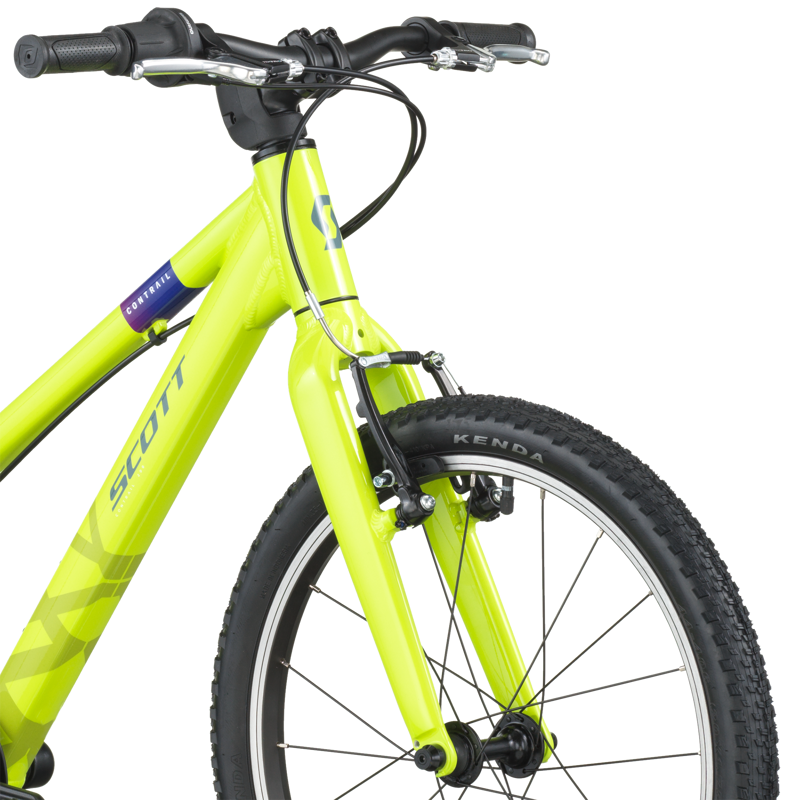 Scott Contrail 200 Kids Bike In Sulphur Green-4