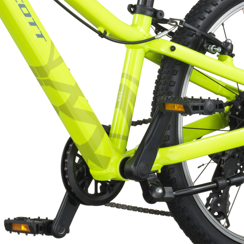 Scott Contrail 200 Kids Bike In Sulphur Green-5