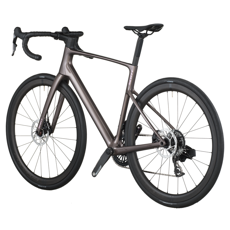 Scott Addict 10 Road Bike in Plum Grey-2