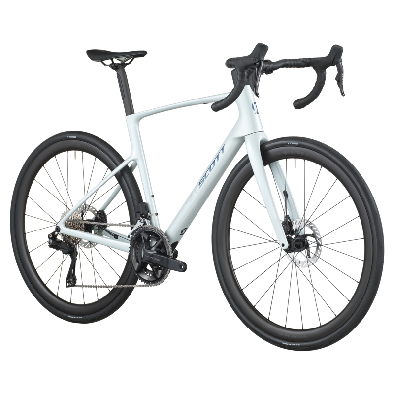 Scott Addict 30 Road Bike in Cumulus White-1