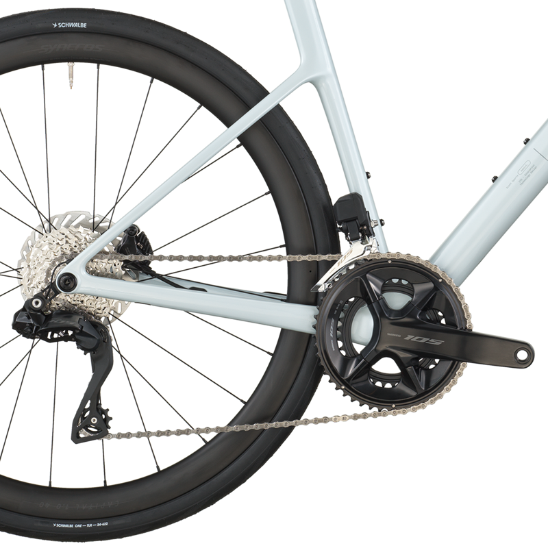 Scott Addict 30 Road Bike in Cumulus White-3