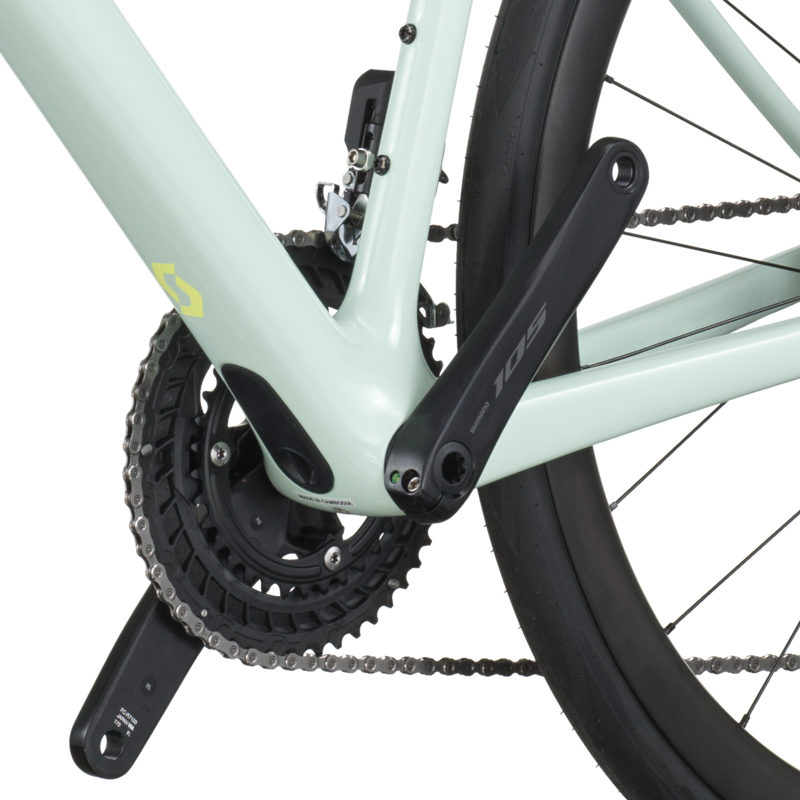 Scott Addict 30 Road Bike in Frozen Green-5