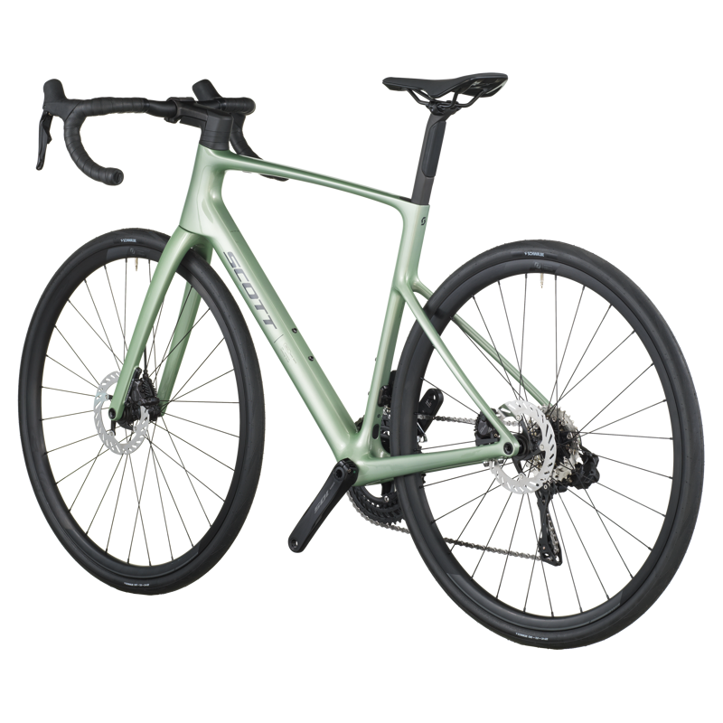 Scott Addict 40 Road Bike in Reseda Green-2