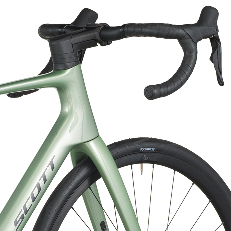 Scott Addict 40 Road Bike in Reseda Green-6