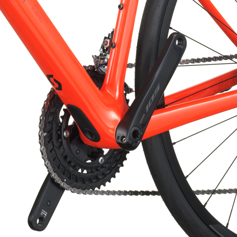 Scott Addict 50 Road Bike in Flame Orange-5