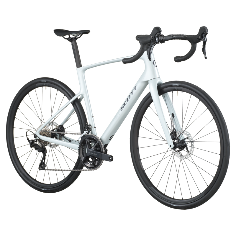 Scott Addict 50 CAGR Road Bike in Cumulus White-1