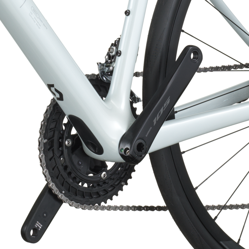 Scott Addict 50 CAGR Road Bike in Cumulus White-5