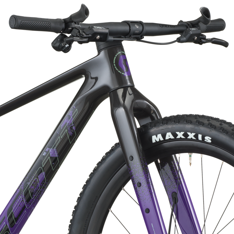 Scott Scale Gravel 10 2026 Black / Indigo Purple-4