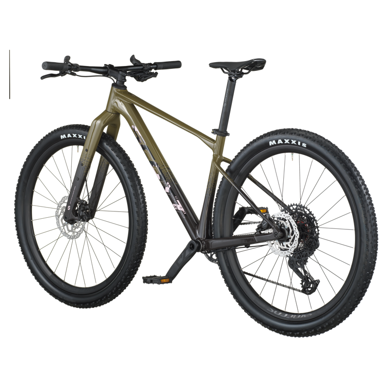 Scott Scale 20 Gravel Bike in Kaki Green/Carbon Black-2