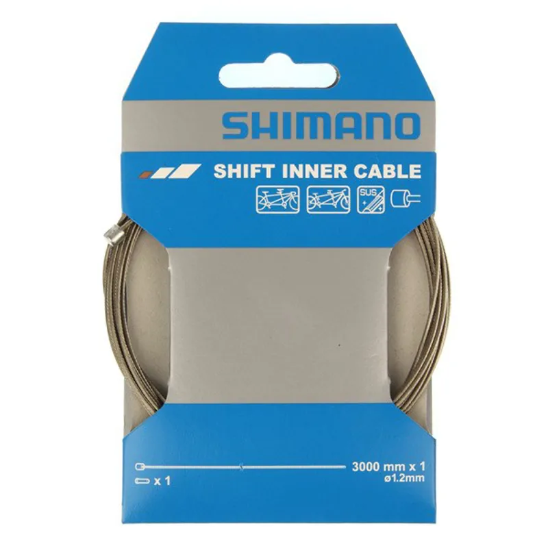 Shimano Tandem Gear Inner Wire Silver
