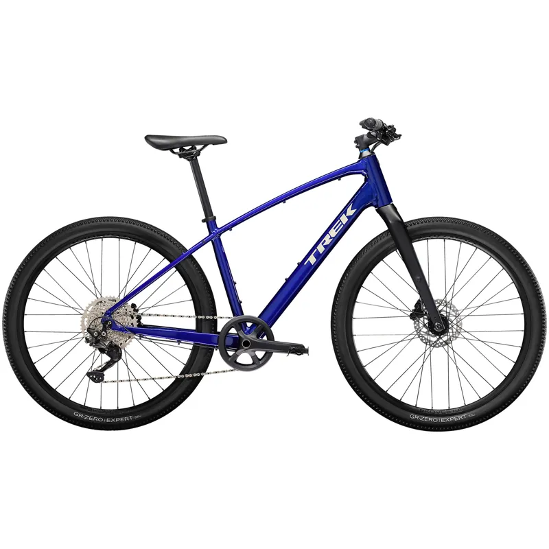 Trek Dual Sport 3 Commuter Bike in Hex Blue