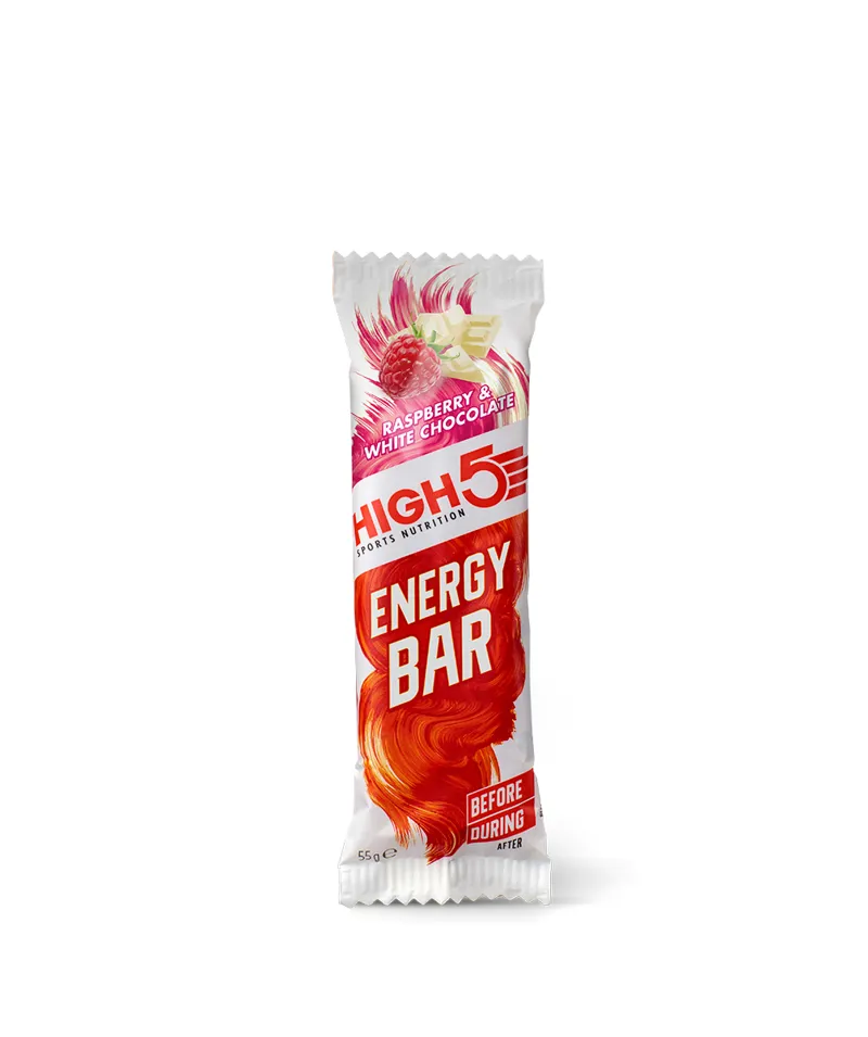 High 5 Energy Bar Raspberry and White Chocolate 55g