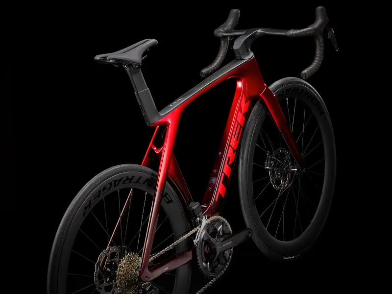 Trek Madone SLR 6 Road Race Bike in Red Carbon Smoke-1