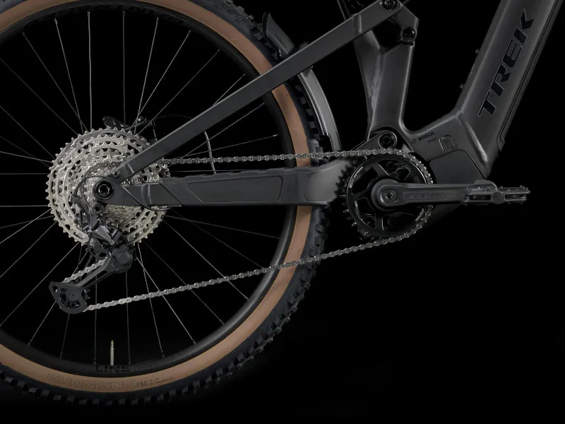 Trek Powerfly FS+ 6 Gen 4 E-Mountain Bike In Gloss Dark Star/Matte Dark Web-4