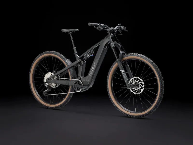 Trek Powerfly FS+ 6 Gen 4 E-Mountain Bike In Gloss Dark Star/Matte Dark Web-5