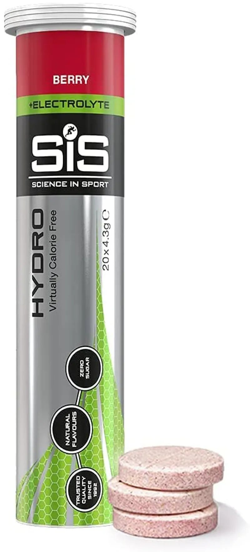 S.I.S. Go-Tab Hydration Berry Tube - 20 Tablets Per Tube