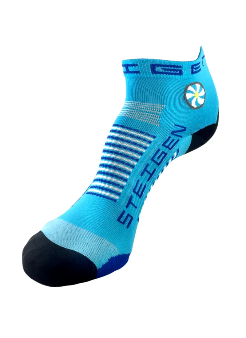 STEIGEN Socks 1/4 Length Brezzy Blue 