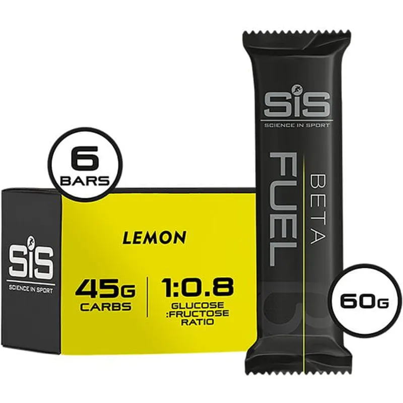 S.I.S. Beta Chew Box of 6 Lemon