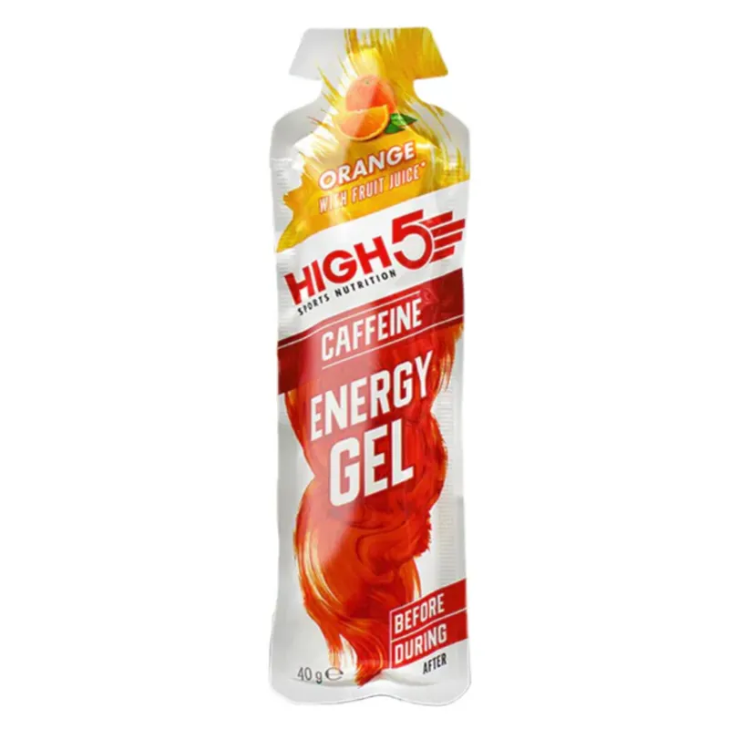 High5 Energy Gel + Caffeine 38g Orange